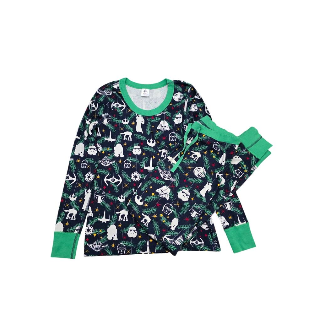 Hanna Andersson Star Wars Holiday Ornaments Pajamas Set Size Small